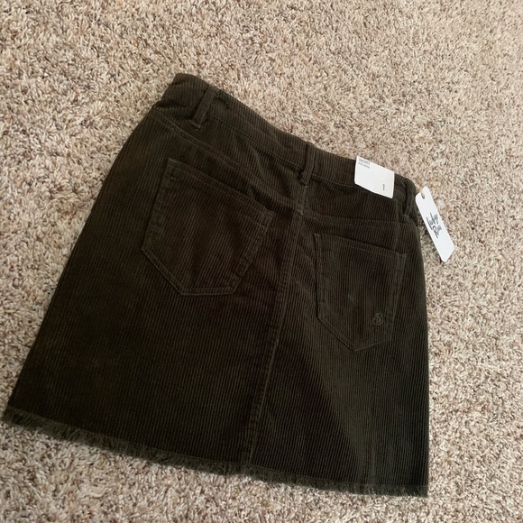 Indigo Rein Dark Green Denim Skirt - Picture 8 of 8